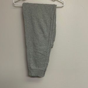 Grey Nike joggers